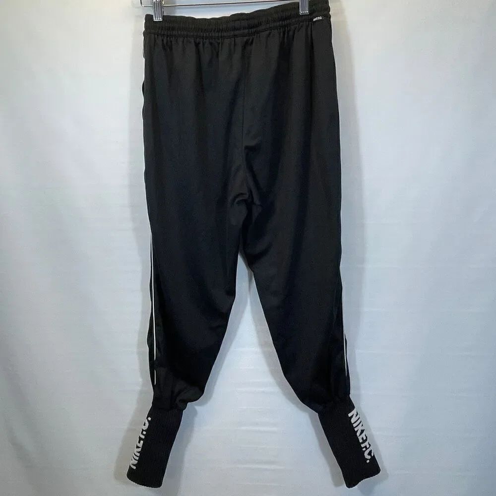 Nike FC Black Sock Cuff Dri-Fit Joga Bonito Trousers Pants Size Medium - Picture 8 of 9